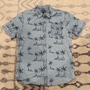 KITH short sleeve button up shirt